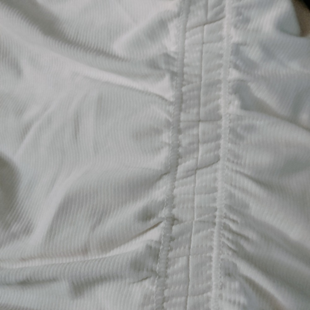 All In Motion XXL Activewear Long Sleeve Top Ribbed Side Cinch Semi-Fit - Picture 2 of 6